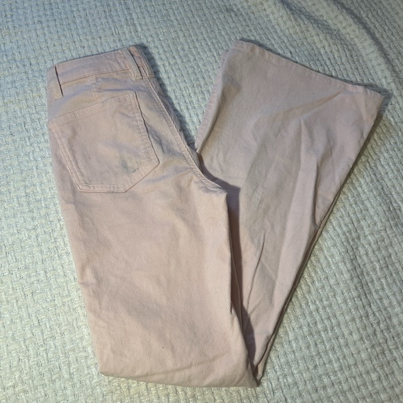Light Pink Flare Pants - Picture 3 of 4